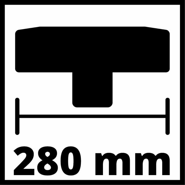 Einhell Bodendüse mit Rollen 2351216